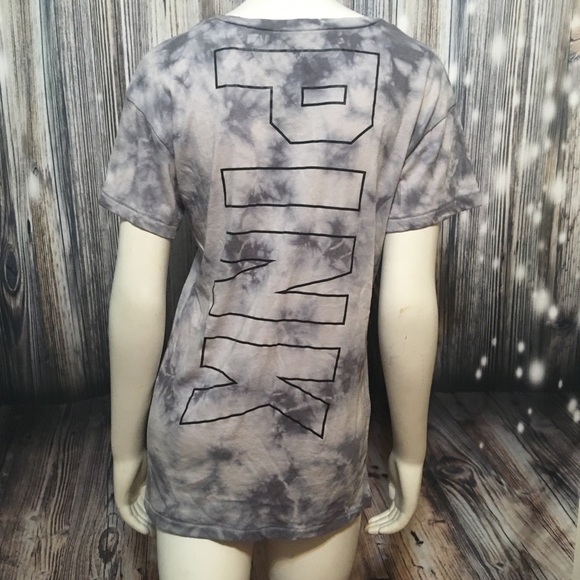 Sale 5 For $25 Pink VS Tie Dye Top - Picture 3 of 6